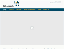 Tablet Screenshot of h2hassociates.com